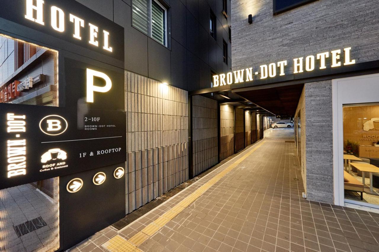 Brown Dot Hotel Songjung Puszan Kültér fotó